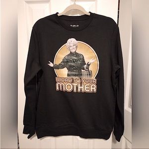 GOLDEN GIRLS OVERSIZED SWEATSHIRT MEDIUM 22”P2P NIP